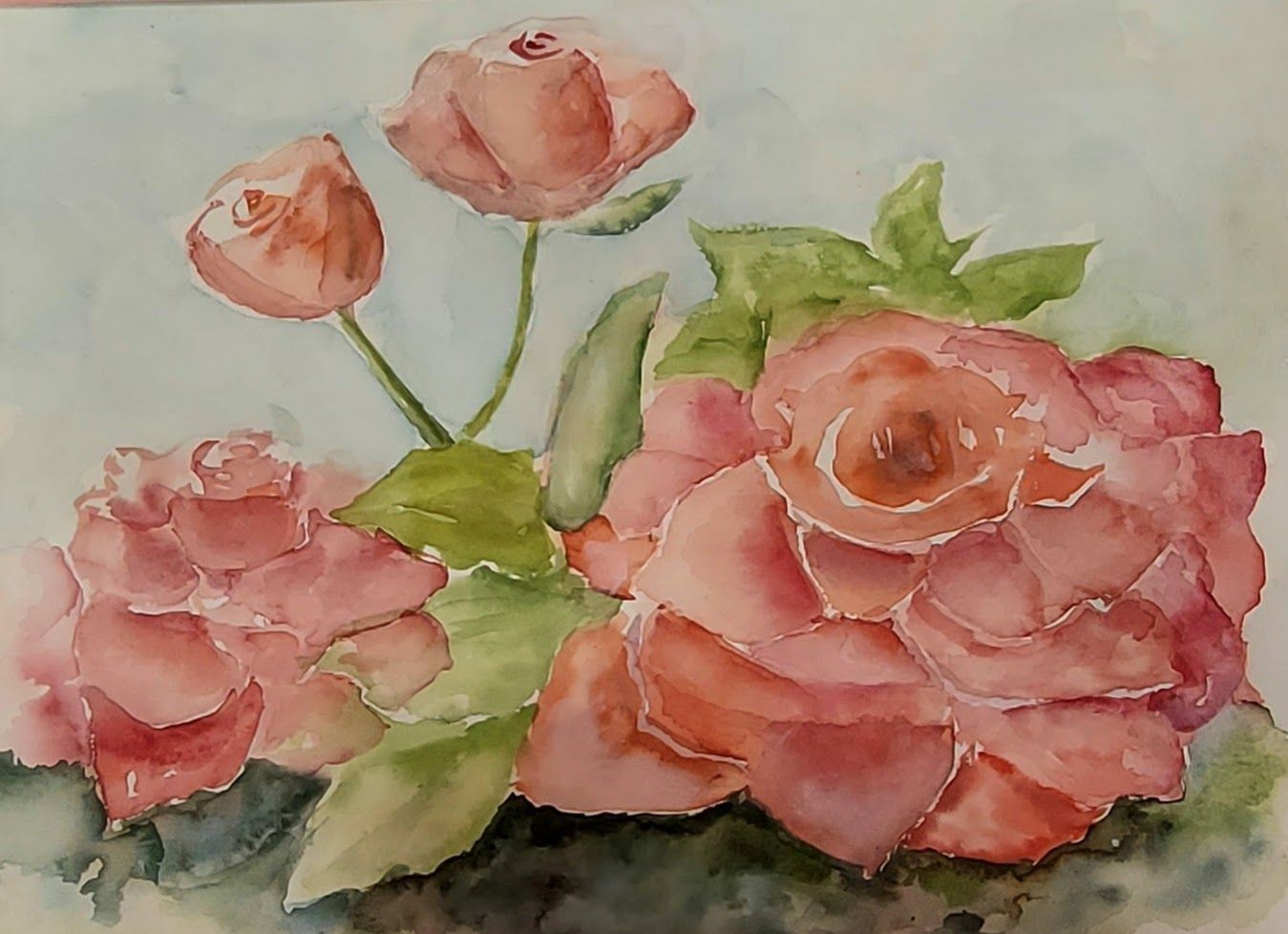 Roses in Bloom